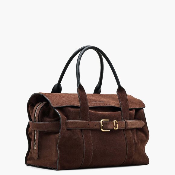 Brand new Marc Jacobs dakota chocolate suede tote with tags - Picture 1 of 6